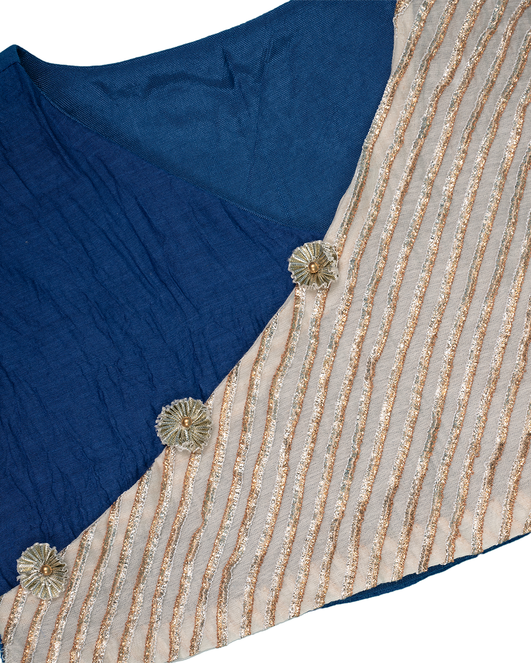 Blue & white lehenga choli - festive & Navratri wear