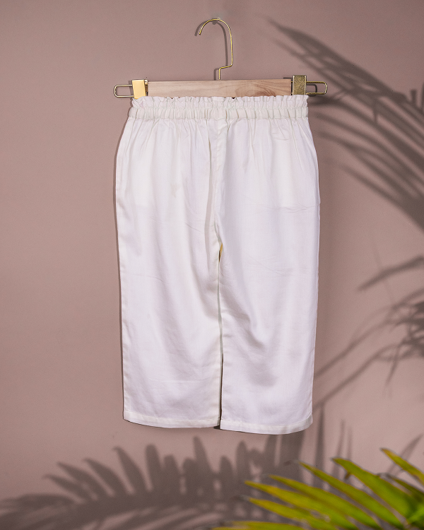 Fuschia & vanilla ombre jacket With reverse ombre linen silk kurta set