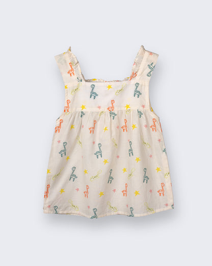 Eddie & Birdie Dino Dreams Muslin Lounge Set