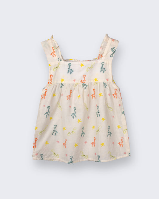 Eddie & Birdie Dino Dreams Muslin Lounge Set