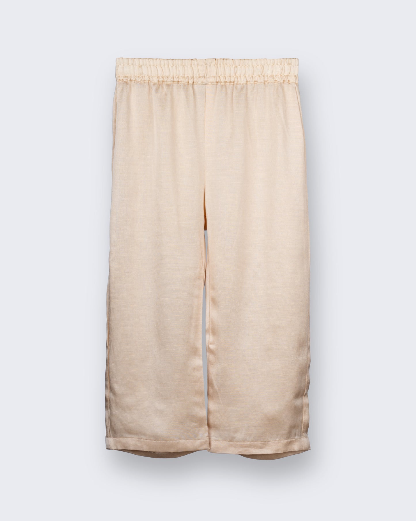 Eddie & Birdie Mustard Ombré Linen-Satin Kurta Set