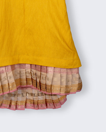 Eddie & Birdie yellow sharara set