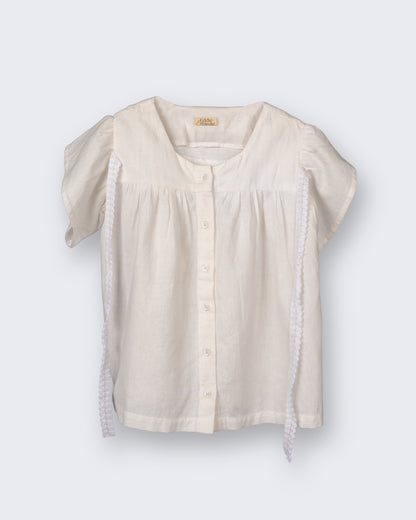 Eddie & Birdie cloud Dreams khadi linen Lounge Set