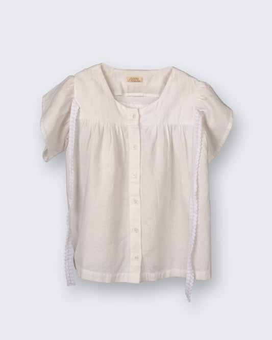 Eddie & Birdie cloud Dreams khadi linen Lounge Set