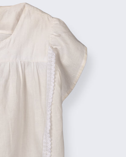 Eddie & Birdie cloud Dreams khadi linen Lounge Set