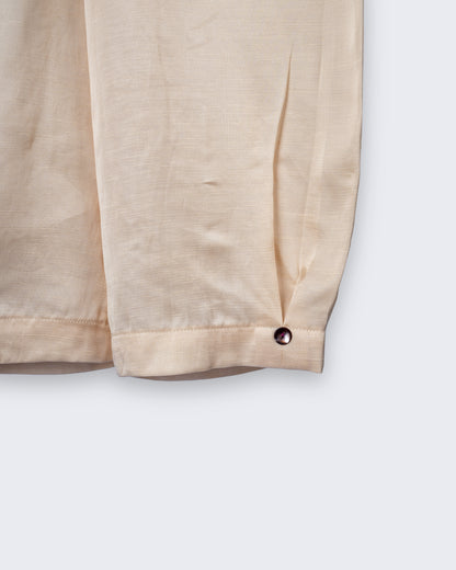 Eddie & Birdie Purple Ombre Linen-Satin Kurta Set