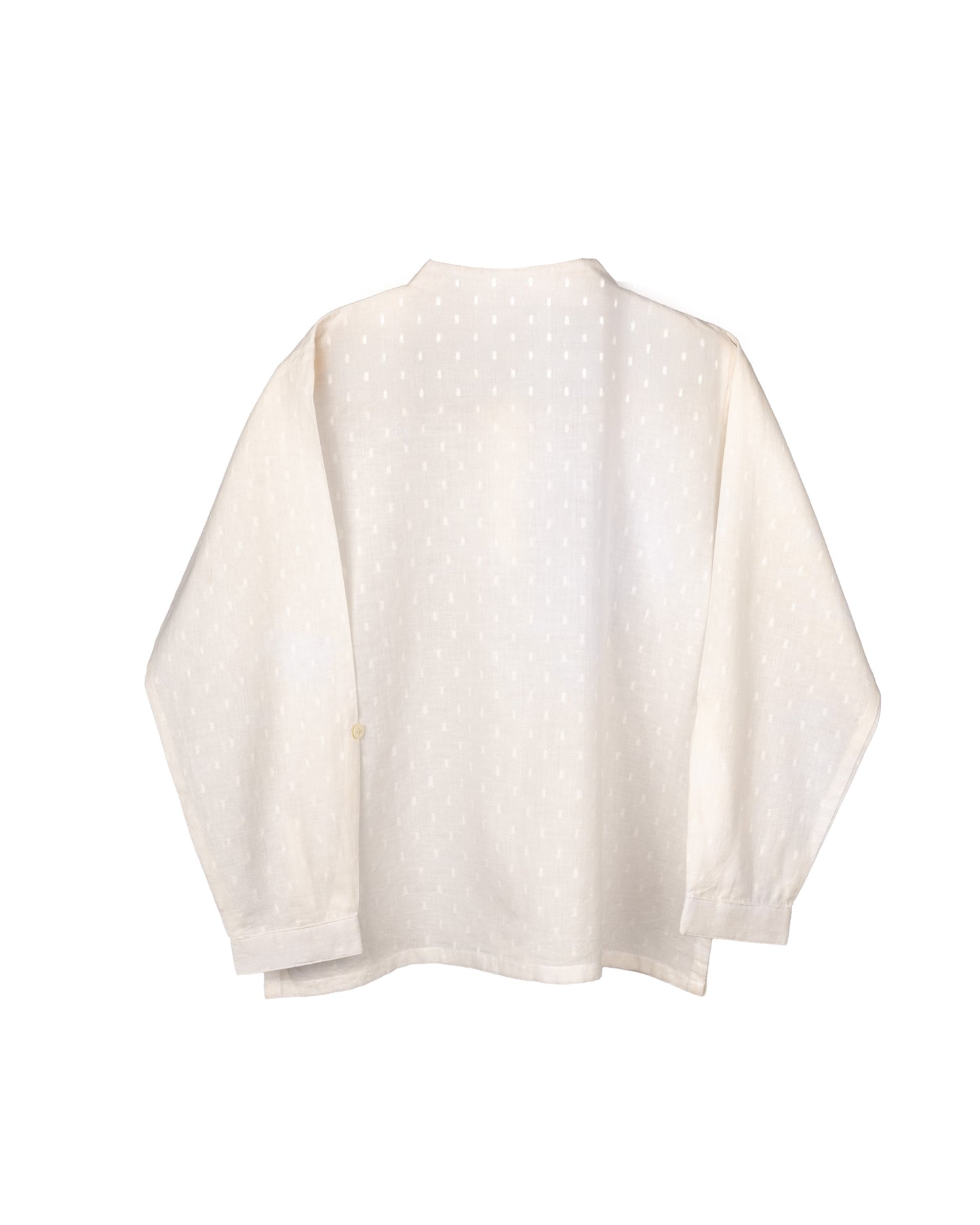 Eddie & Birdie Milky White Muslin Night Kurta Set