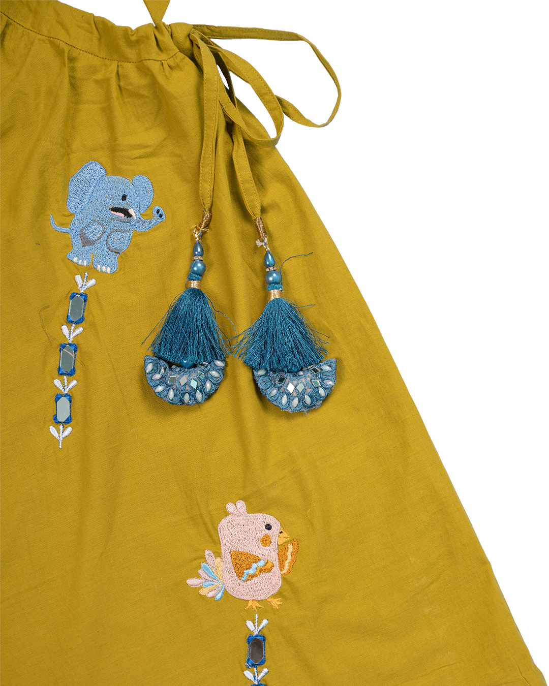 Jungle Jamboree Set – Ochre Yellow & Indigo