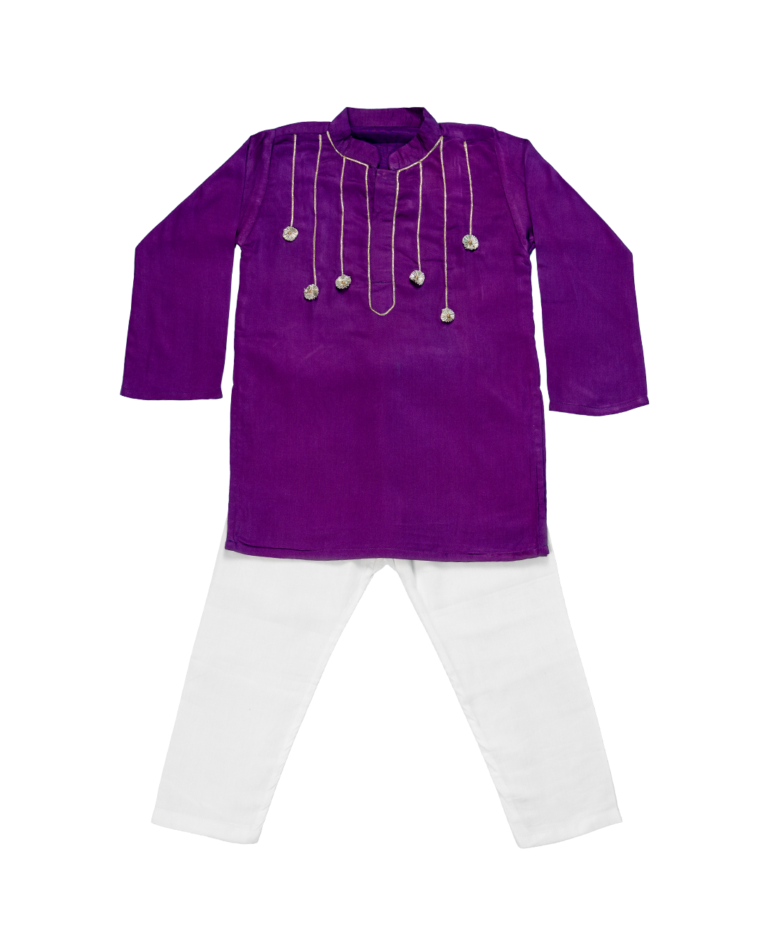 Baadal Moti Set – Royal Threads & floral Drops