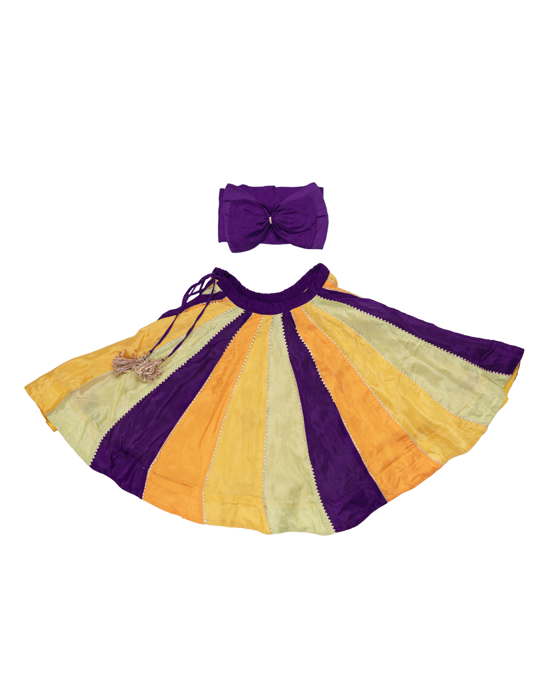 Girls Multicolor Lehenga Choli – Navratri & Festive Wear