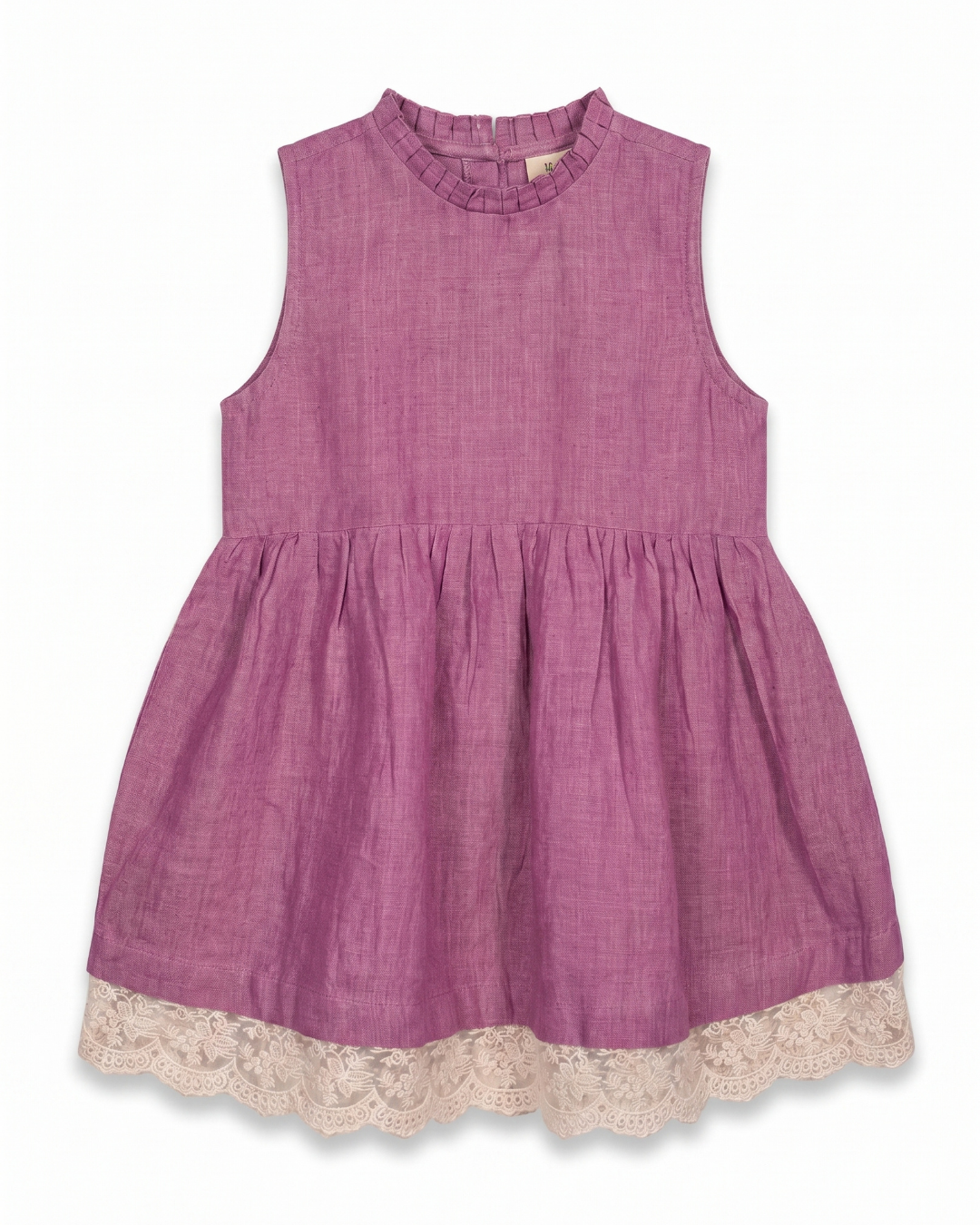 The vintage purple frock