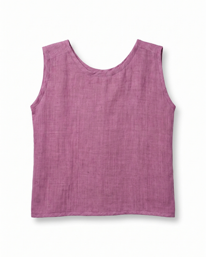 The purple Crossback Top