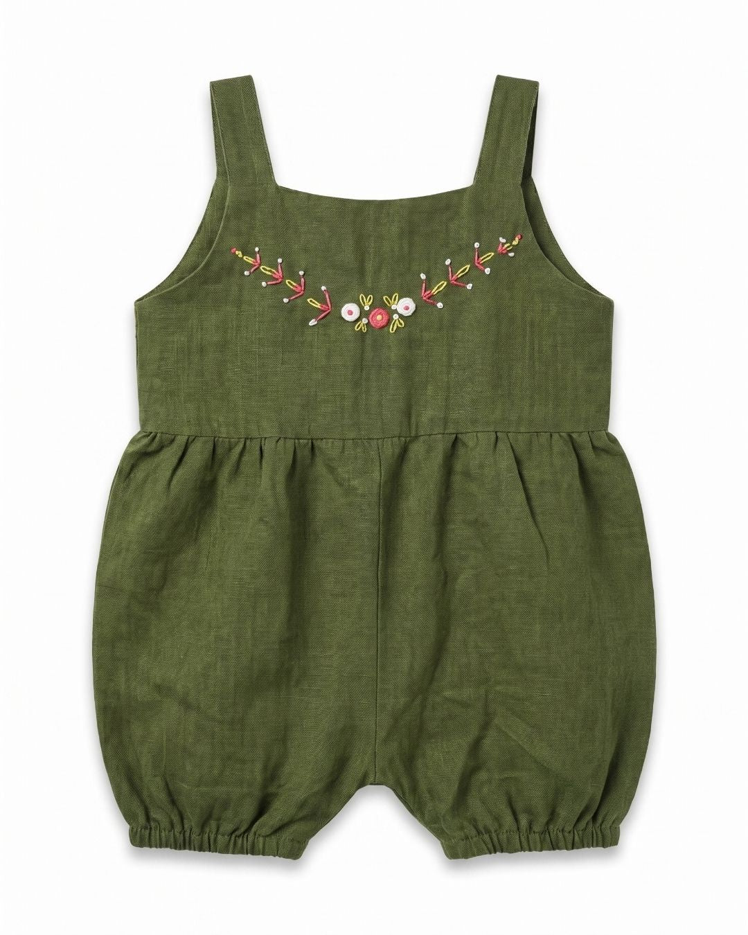 The Moss Linen Jumpsuit