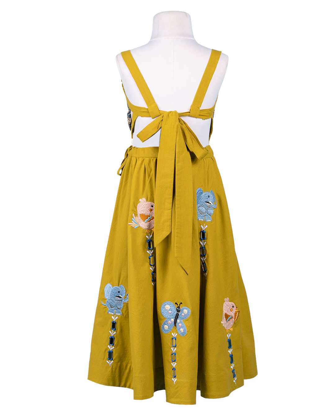 Jungle Jamboree Set – Ochre Yellow & Indigo