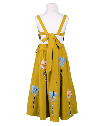Jungle Jamboree Set – Ochre Yellow & Indigo