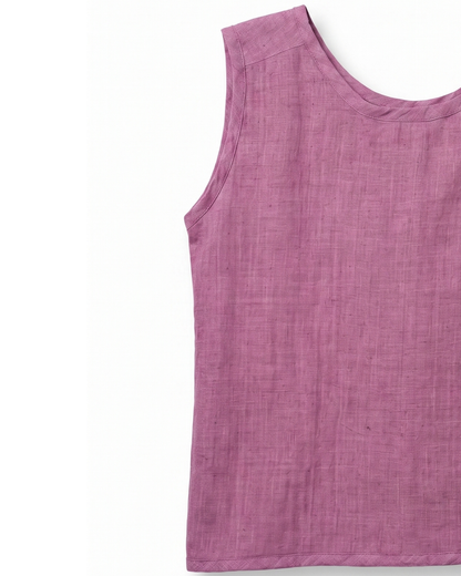 The purple Crossback Top