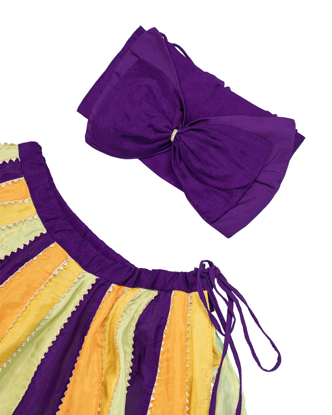 Girls Multicolor Lehenga Choli – Navratri & Festive Wear