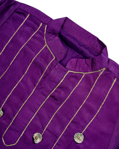 Baadal Moti Set – Royal Threads & floral Drops