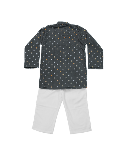 Mor- Mela Set – grey & off-white