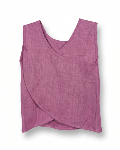The purple Crossback Top