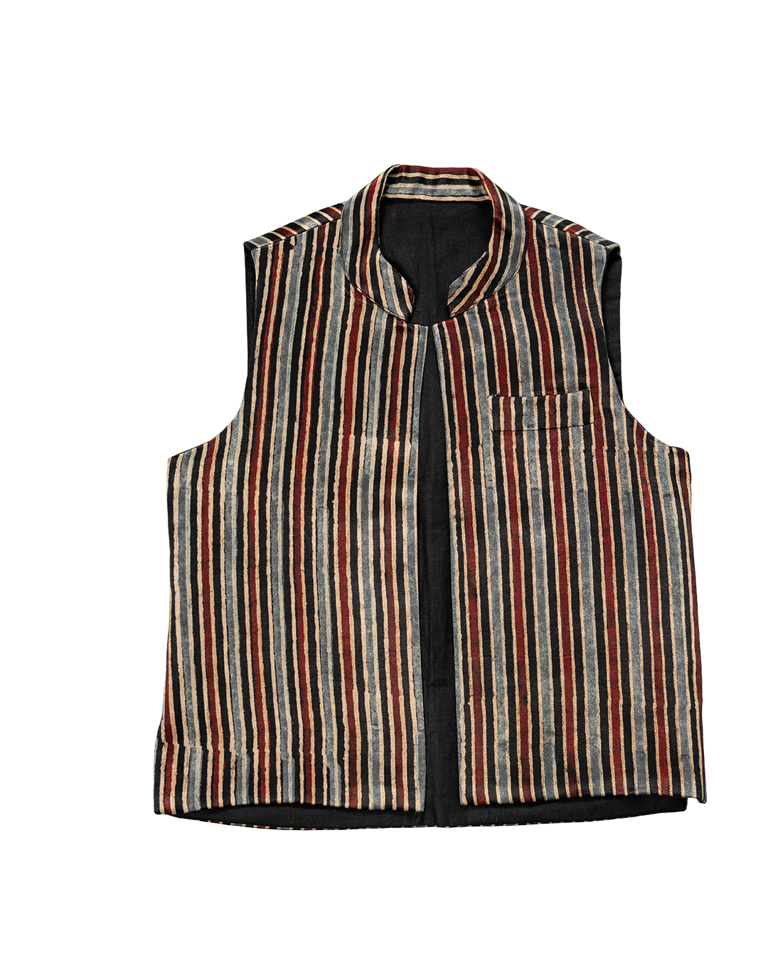 Midnight Mela Set – black & Multistripe