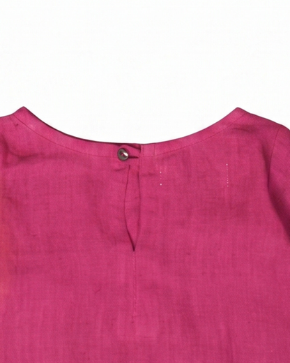 The Fuchsia Motif Top