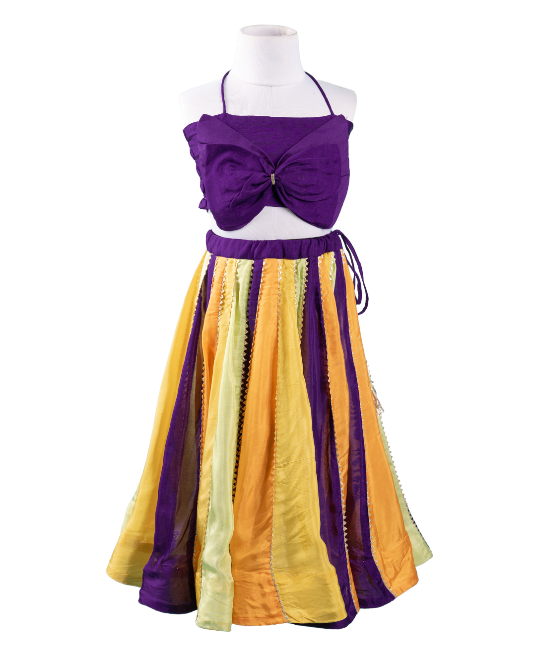 Girls Multicolor Lehenga Choli – Navratri & Festive Wear