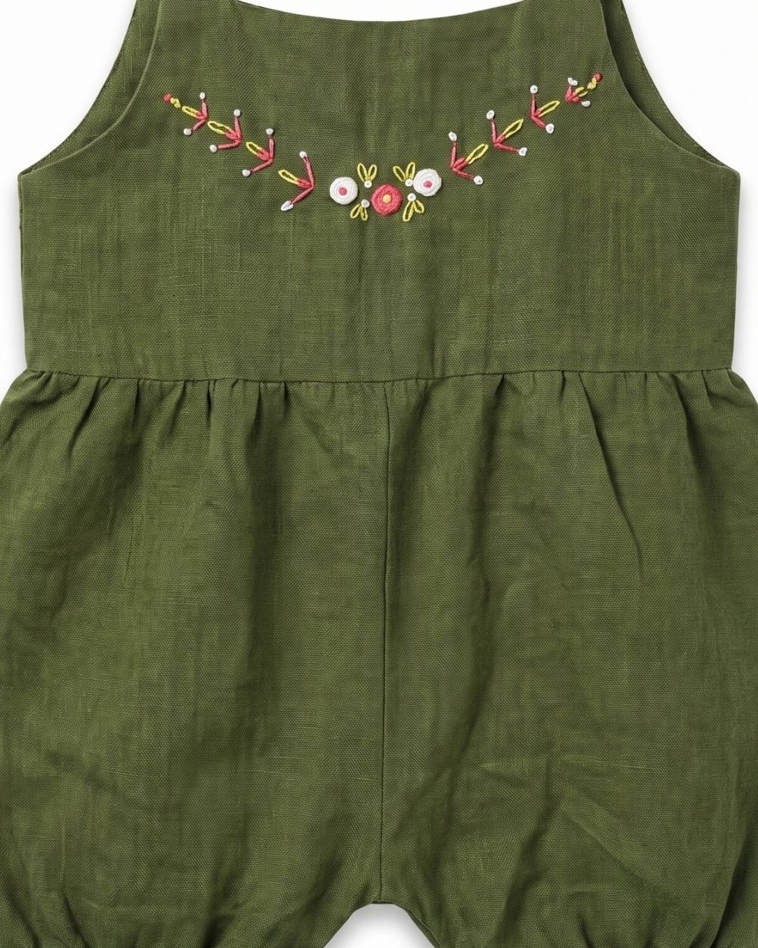 The Moss Linen Jumpsuit