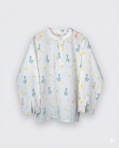 Eddie & Birdie Muslin Cotton Nightwear Set