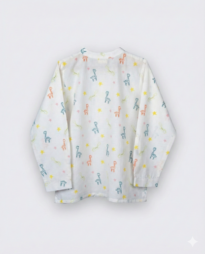 Eddie & Birdie Muslin Cotton Nightwear Set